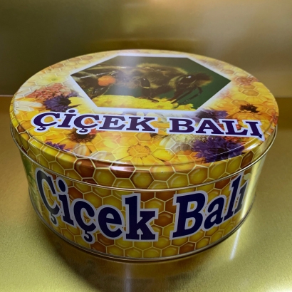 3 KG Yuvarlak Petek Bal Kutusu (2 Kat)