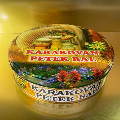 Özel Baskı 2 KG Yuvarlak Karakovan Kutu